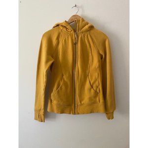 Lululemon Jacket Size 4 Zip up Hooded Yellow